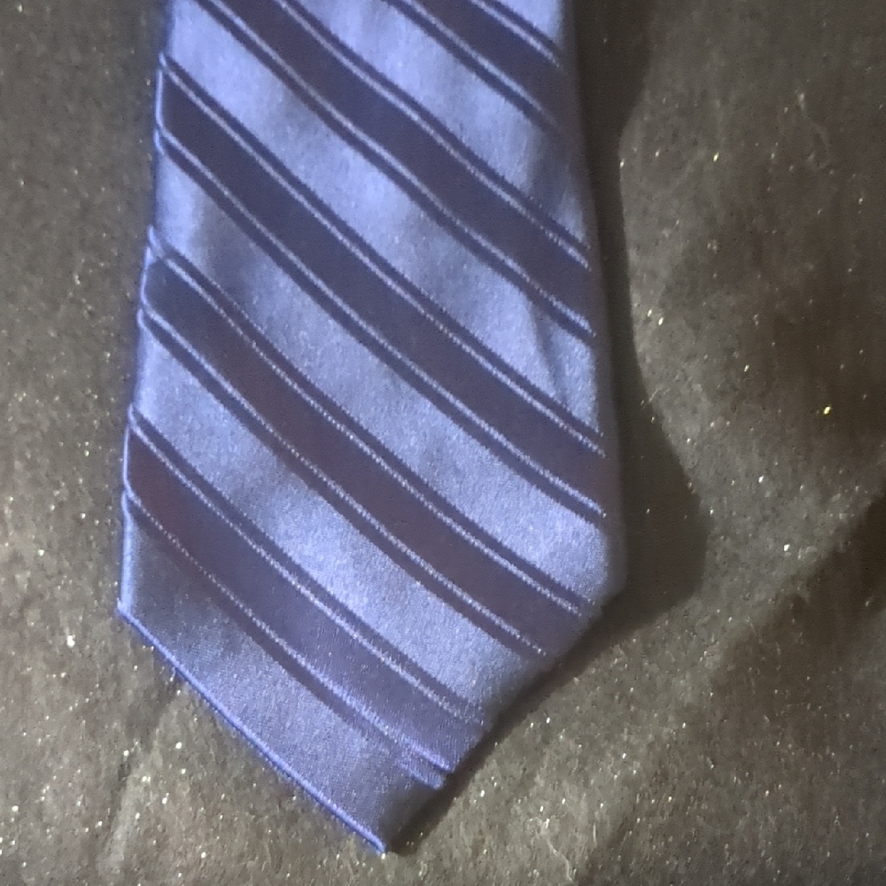 Merona Royal Blue Diagonal Stripe Tie